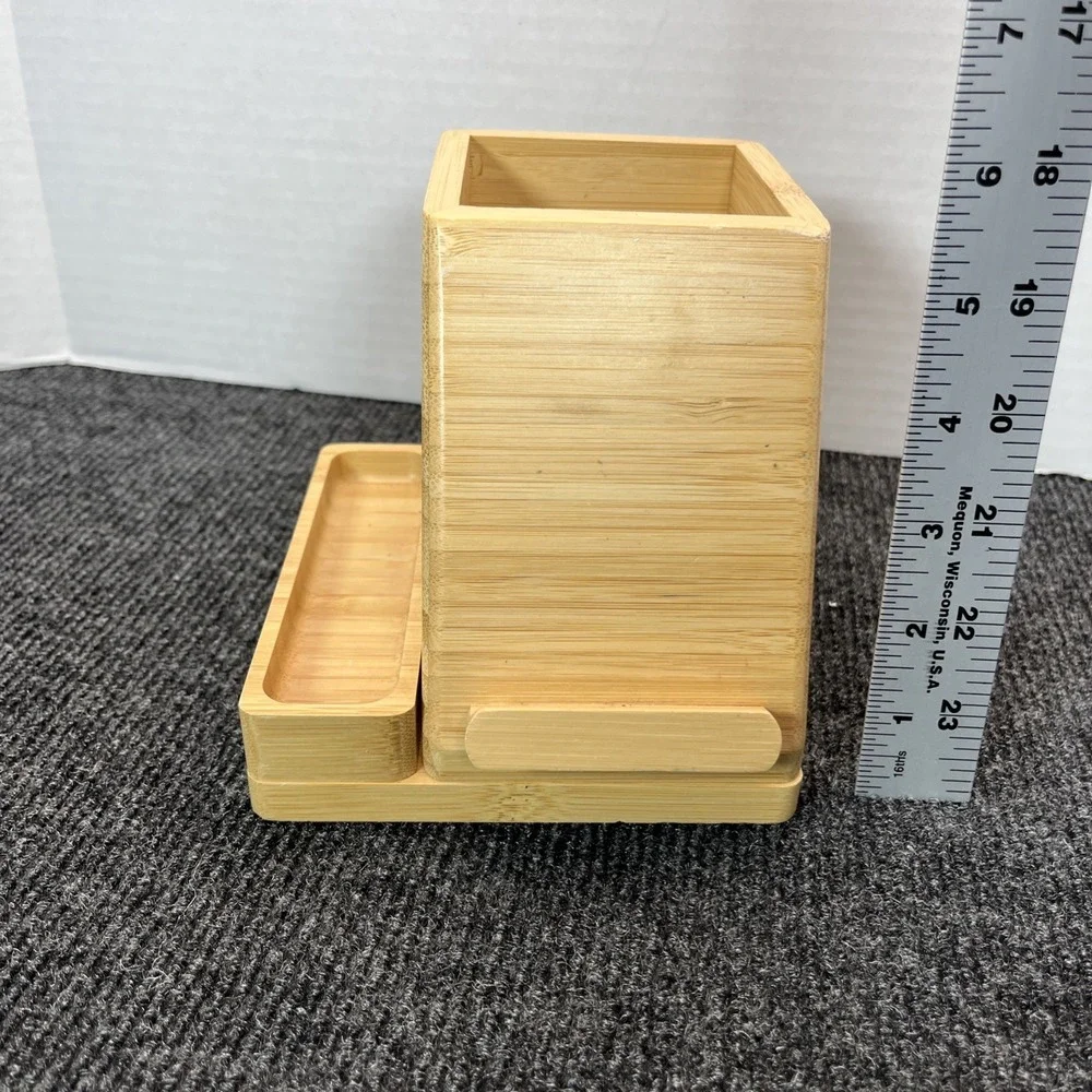 Project 62 Wireless Charging Desk Organizer Wood